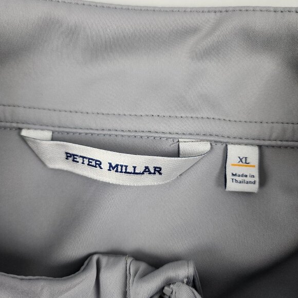 SOLD OUT Peter Millar Vest Mens XL Gray Fuse Hybrid Vest MF24EZ11A - Picture 7 of 10